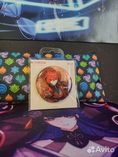 Значок Genshin Impact официальный мерч