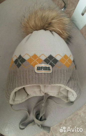 Шапка детская зимняя