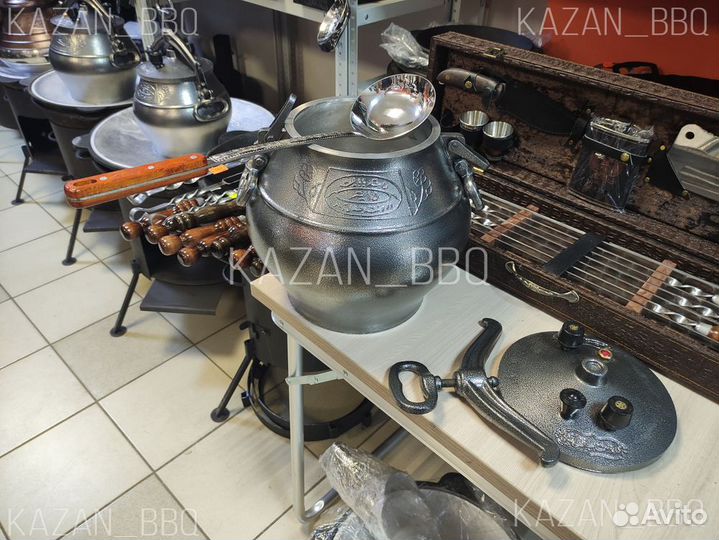 Афганский казан и половник