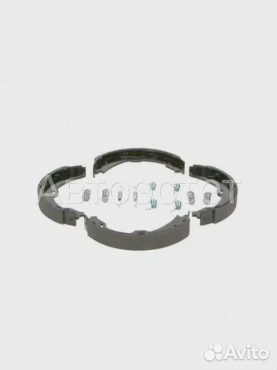 Тормозные колодки барабанные задний мост 0 986 487 724