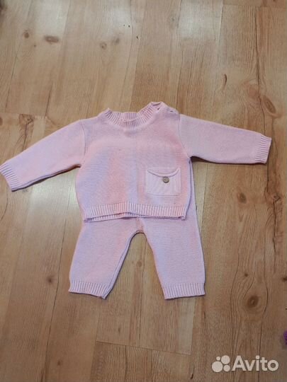 Тёплые вещи для девочки от 0 до 1 годика