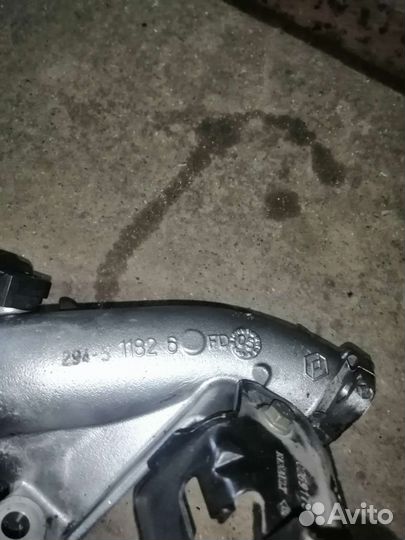 Патрубок интеркулера f9q 1.9