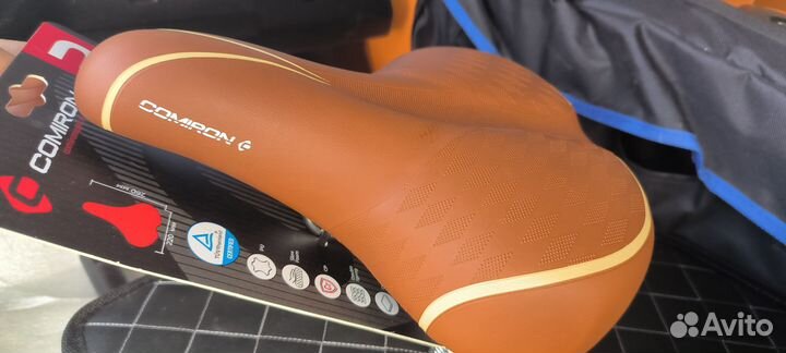 Седло комфортное для велосипеда