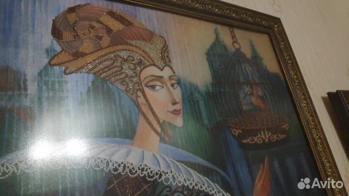 Картины бисером 