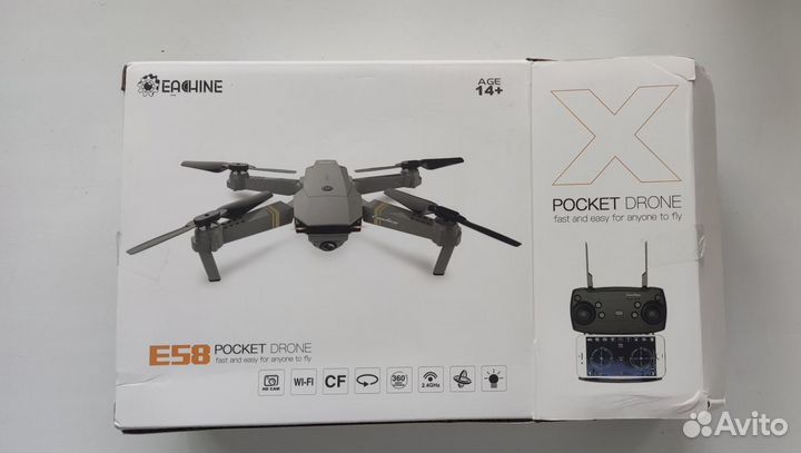 Квадрокоптер Eachine E58 wifi FPV