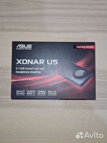 Внешняя звуковая карта Asus Xonar U5 купить в Москве | Электроника | Авито