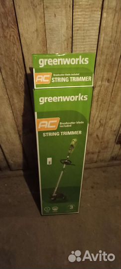 Триммер электрический Greenworks GST1246 1200W