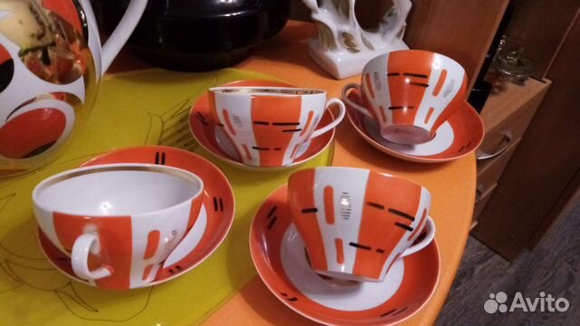 Чайный сервиз. СССР. Городницкий. Ф. З