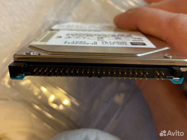 Жесткий диск hdd 2, 5 toshiba 60Гб