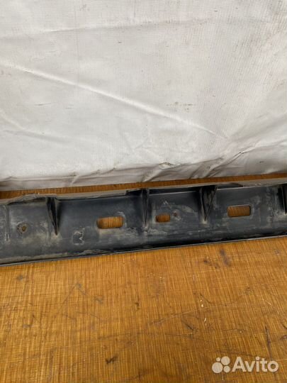 Накладка бампера Юбка Jeep Liberty KJ Либерти