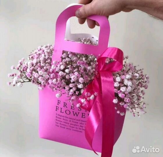 Гипсофила букет цветы