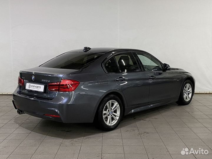 BMW 3 серия 2.0 AT, 2018, 90 000 км