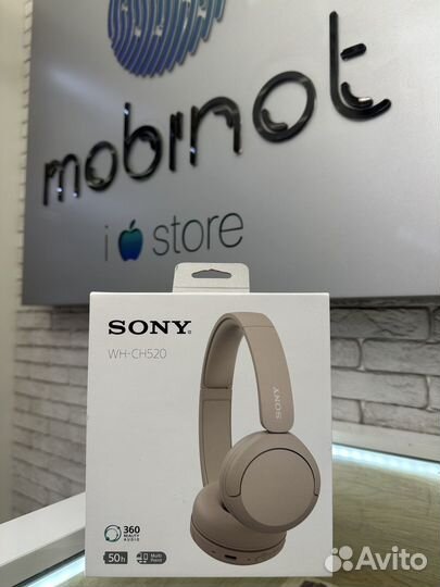 Наушники Sony WH-CH520 Бежевый