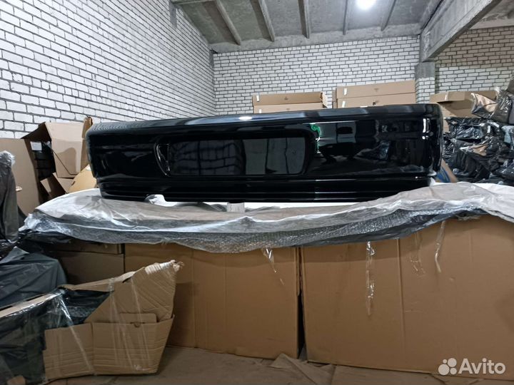 Бампер задний 2112 цвет сине черный (космос) 665