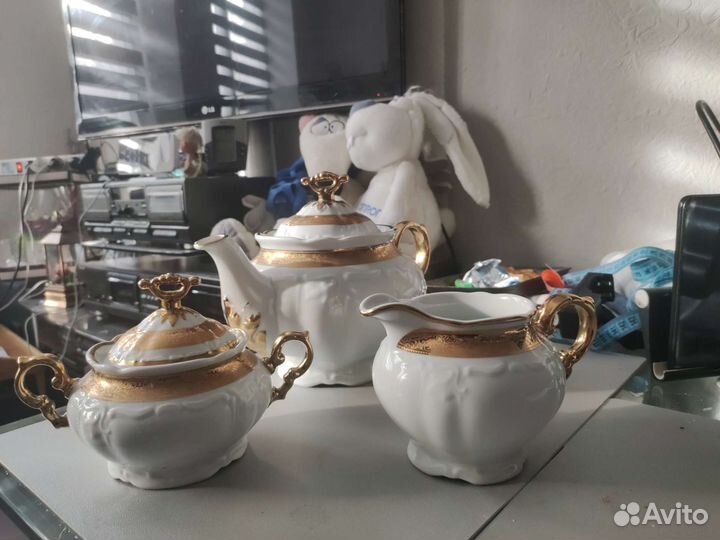 Чайный сервиз бренда thun (чехия)