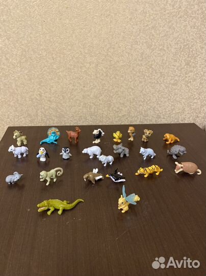 Игрушки киндер natoons, nature разные