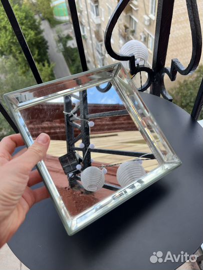 Поднос Zara home. Бокал подсвечник винтаж