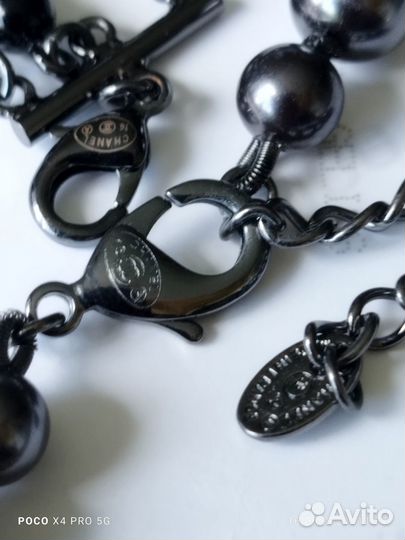 Колье из жемчуга Chanel