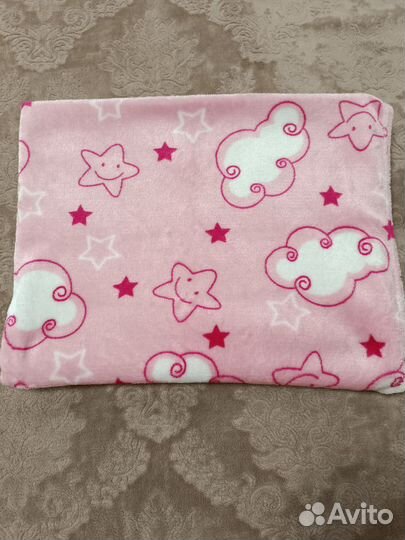 Плед детский плюшевый