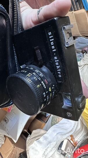 Плёночный фотоаппарат силуэт-электро антиквариат