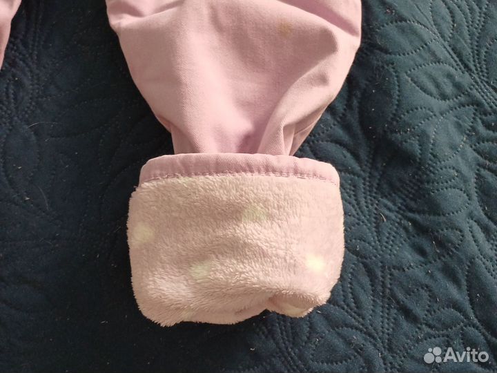 Джинсы с флисовым подкладом