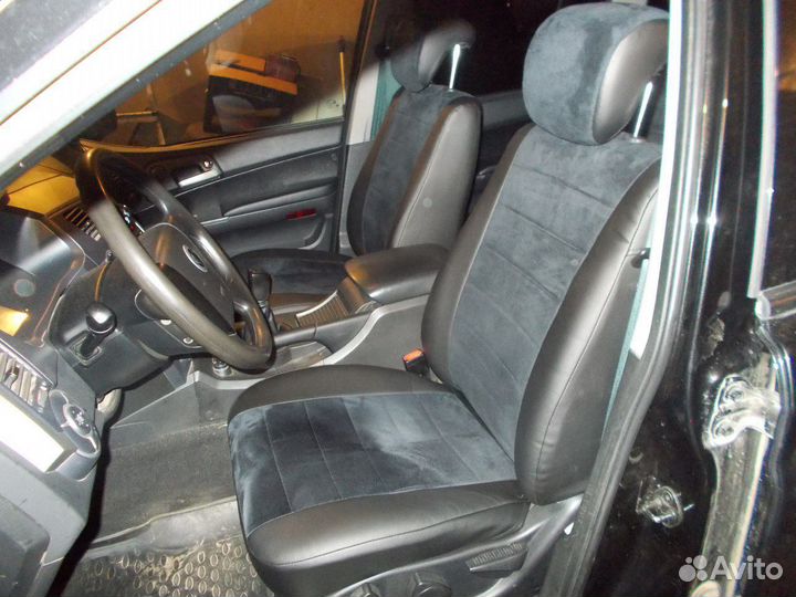 Чехлы из алькантары на Ssang Yong Kyron Автопилот