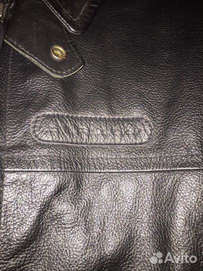 Мото куртка кожаная бу