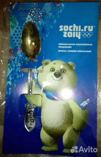 Чайная ложка Олимпиада сочи 2014