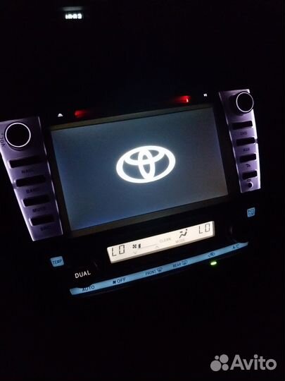 Штатное головное устройство тойота камри 40кузов