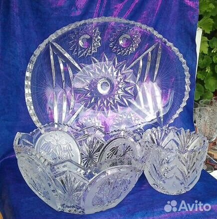 Посуда хрусталь СССР