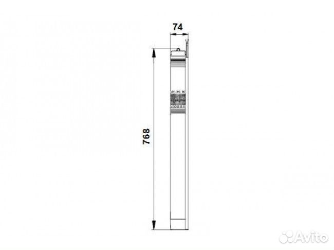 Насос cкважинный Grundfos SQE 1-65