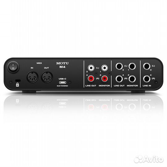 Motu M4, Внешний аудио-интерфейс