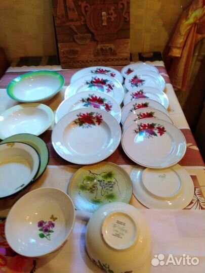 Тарелки из ссср. Редкие