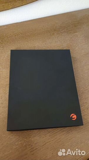 Чехол для планшета кожаный, чёрный, новый