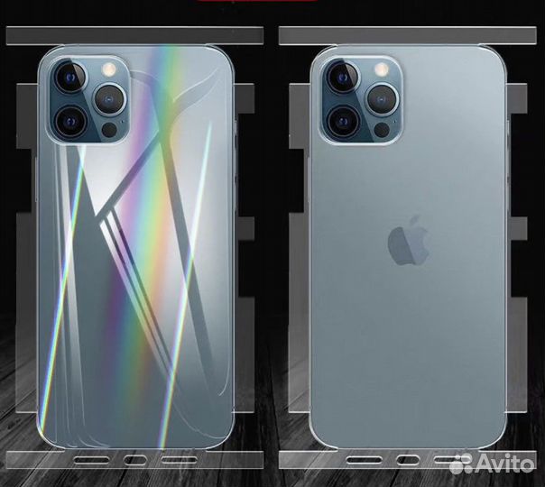 Гидрогелевая бронепленка iPhone 13