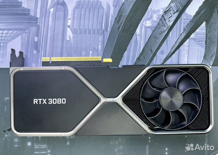 Мощный флагман RTX 3080 founder edition ждет вас