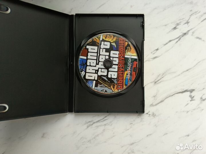 Диск Gta liberty city stories ps2