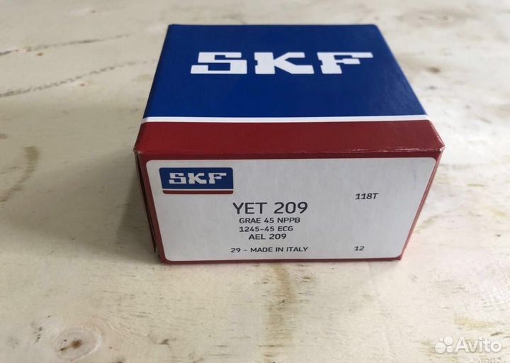 Подшипник YET 209 SKF