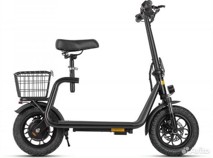 Электросамокат Kugoo C1 Plus Original черный Nov20