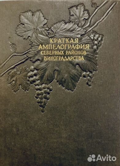 Краткая ампелография северных районов виноградарст