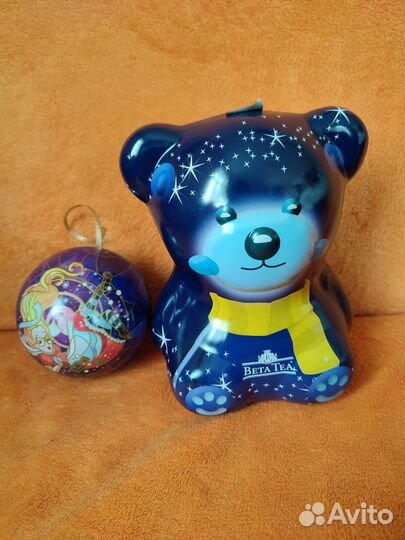 Жестяные банки для чая