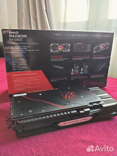 Видеокарта Radeon RX 6800 phantom gaming