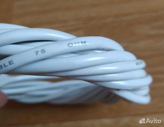 Антенный кабель 3C2V для тв 5 метров