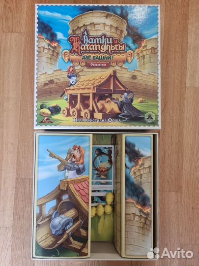 Настольная игра Замки и Катапульты, 2 набора
