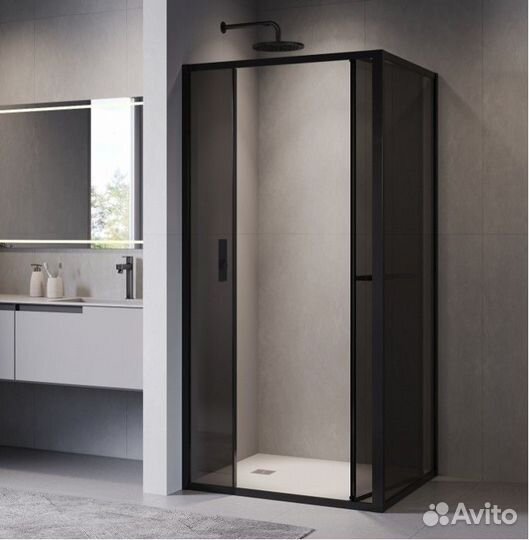 Душевой уголок RGW Leipzig LE-45-B 120x90 тонированный