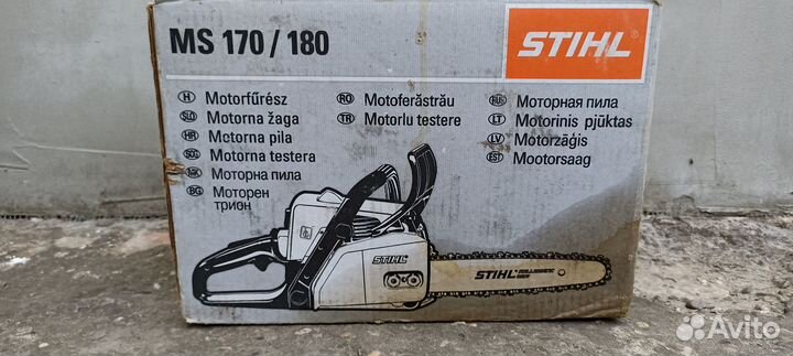 Бензопила stihl ms 180 бу