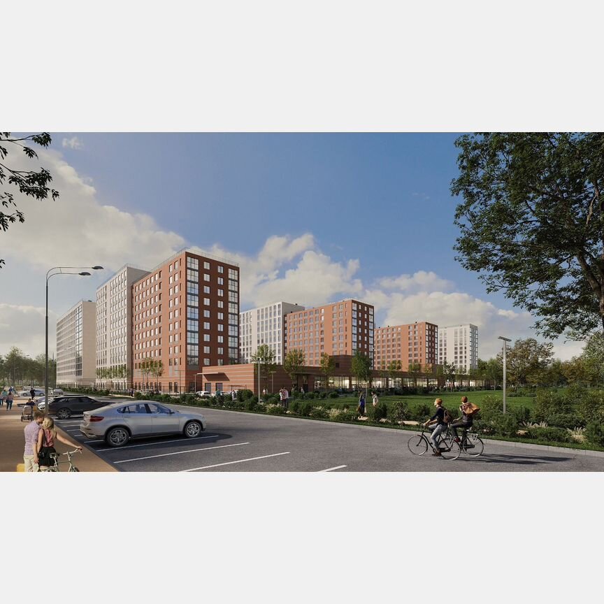 2-к. квартира, 37,1 м², 11/13 эт.