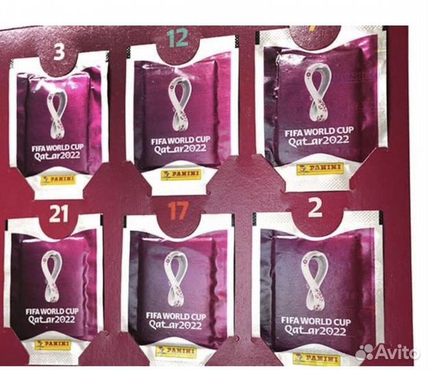 Сюрприз-Календарь Panini WC2022