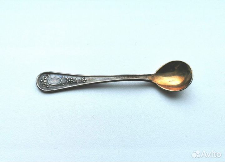 Солонки хрусталь, мельхиор и ложки для соли