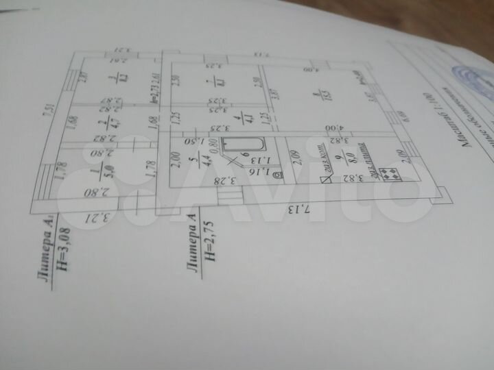 Дом 67,2 м² на участке 6,1 сот.